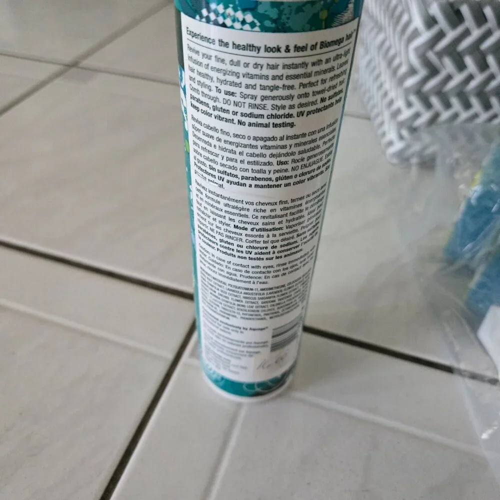 New Aquage Biomega Moisture Mist Conditioner 10 fl.oz.